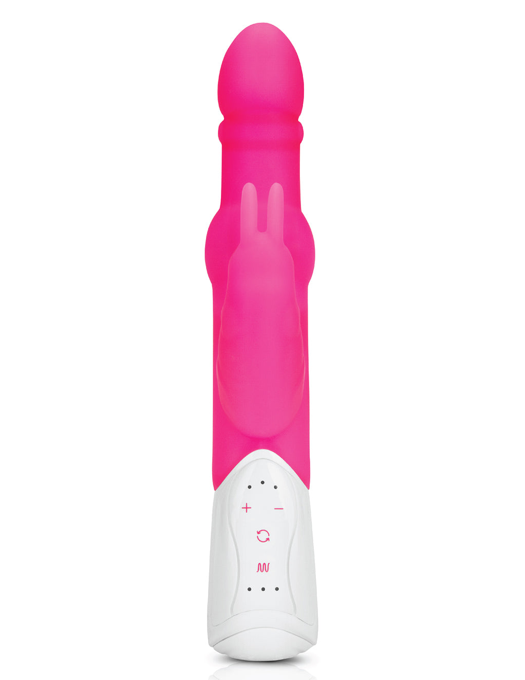 Rabbit Essentials Beads Rotating Shaft- Hot Pink- Top Front