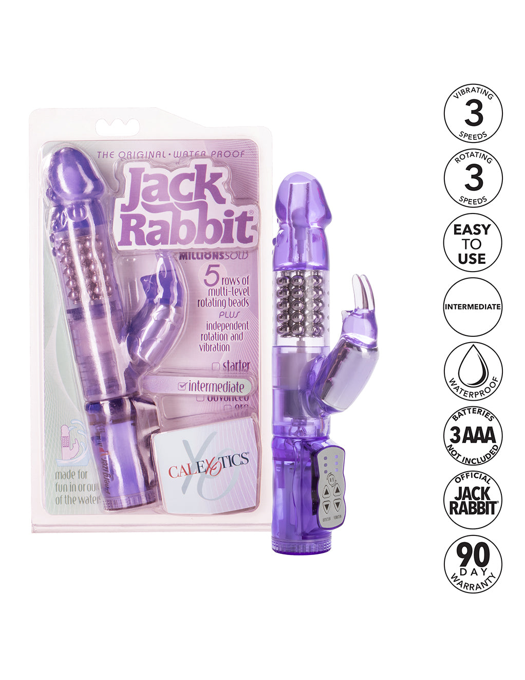 Jack Rabbit Waterproof- Purple- Specs