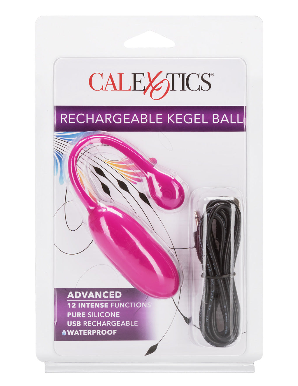 Rechargeable Advanced Vibrating Kegel Ball- Package- Front