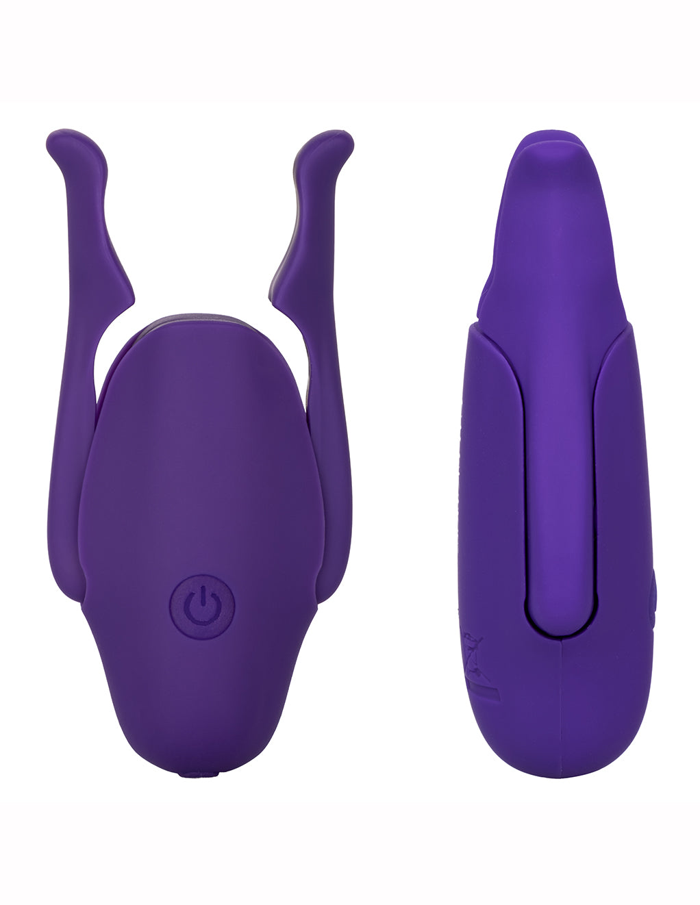 Nipple Play Rechargeable Nipplettes- Purple- Open Clamp