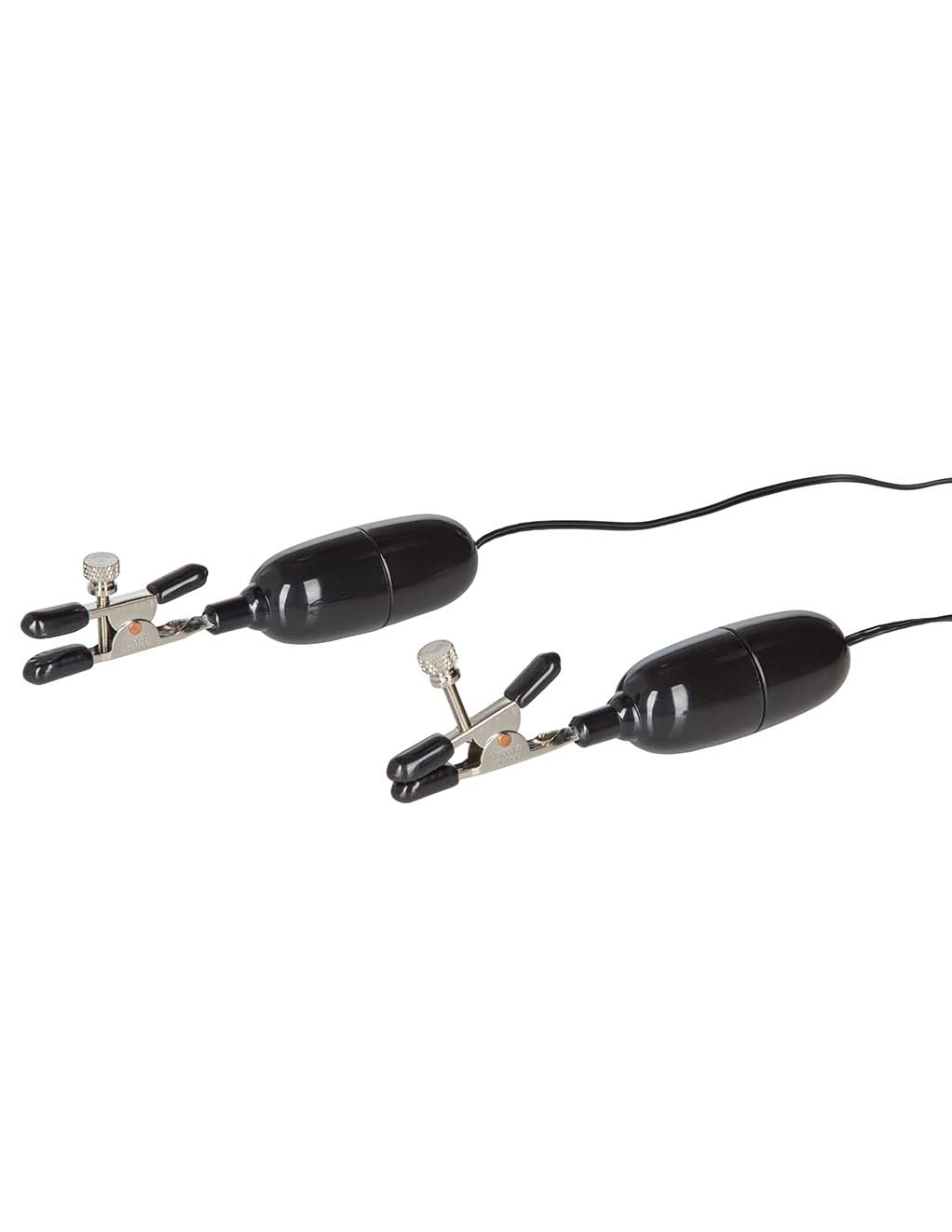 Nipple Play Vibrating Remote Control Nipple Clamps- Clamps
