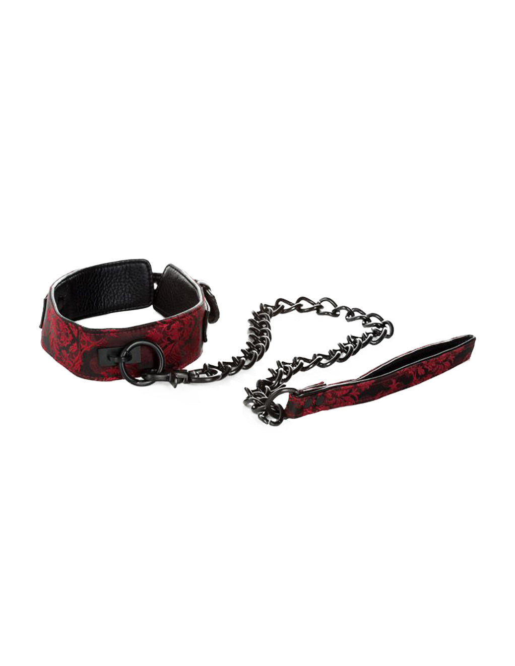 Scandal Collar With Leash - Fetish BDSM - Collar Leash