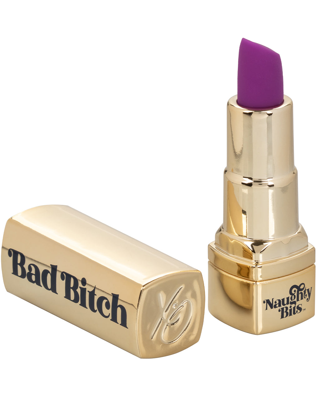 Naughty Bits Bad Bitch Lipstick Vibrator- front