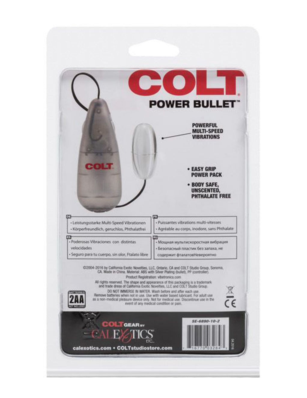 Colt by Cal Exotics Power Pak Bullet Vibrator - Novelties - Bullet