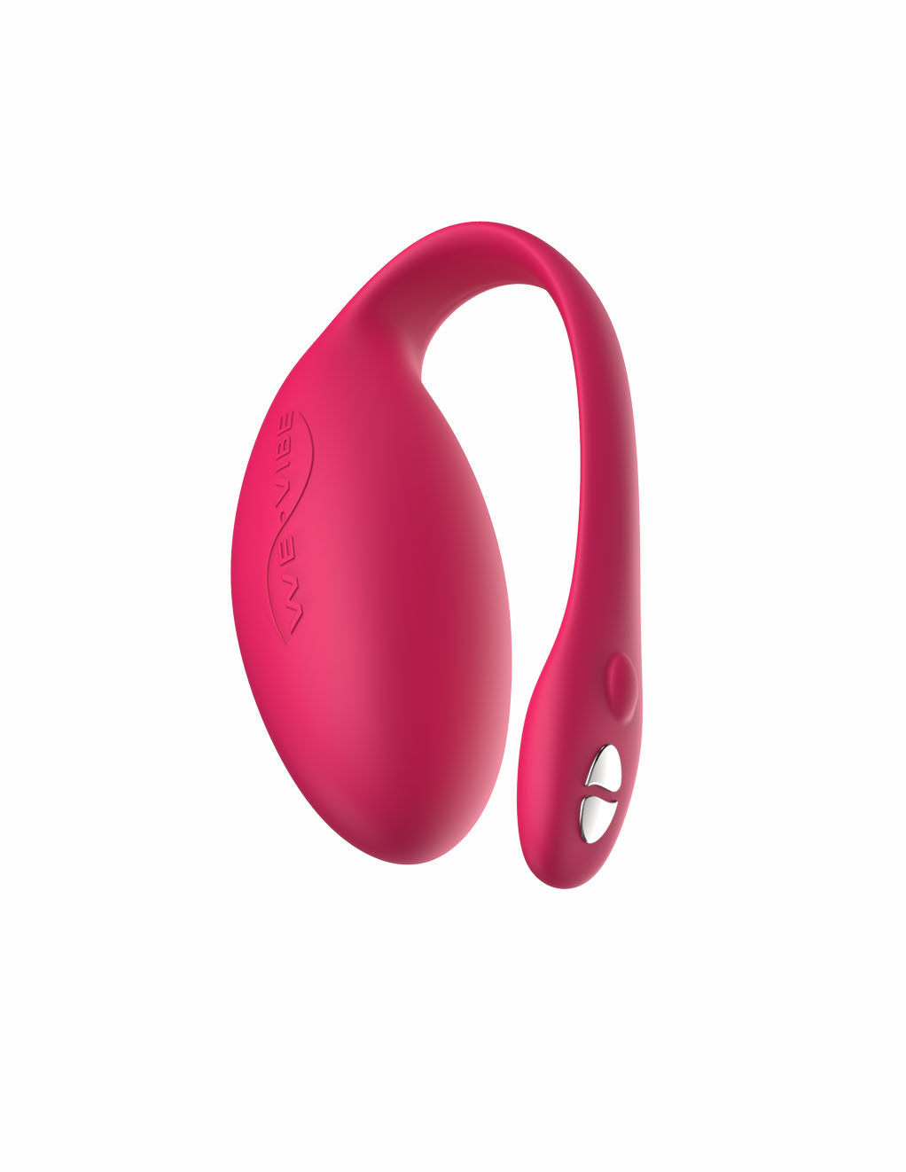 We-Vibe Jive Wearable Bluetooth Vibrator- Pink- Side- Charger view