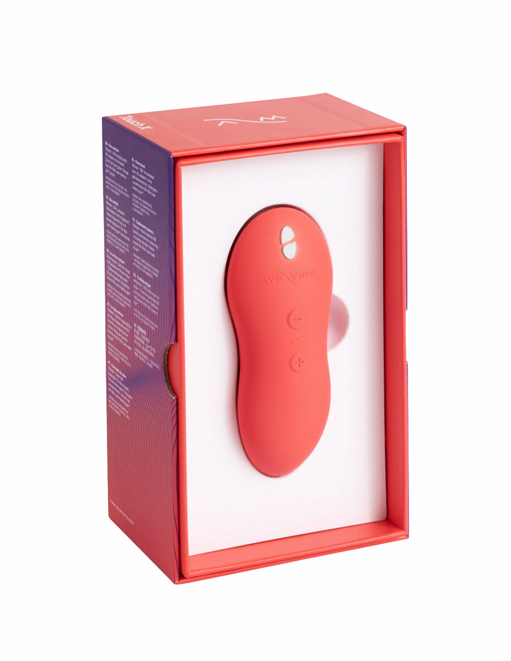 We-Vibe Touch X- Coral- Open Package