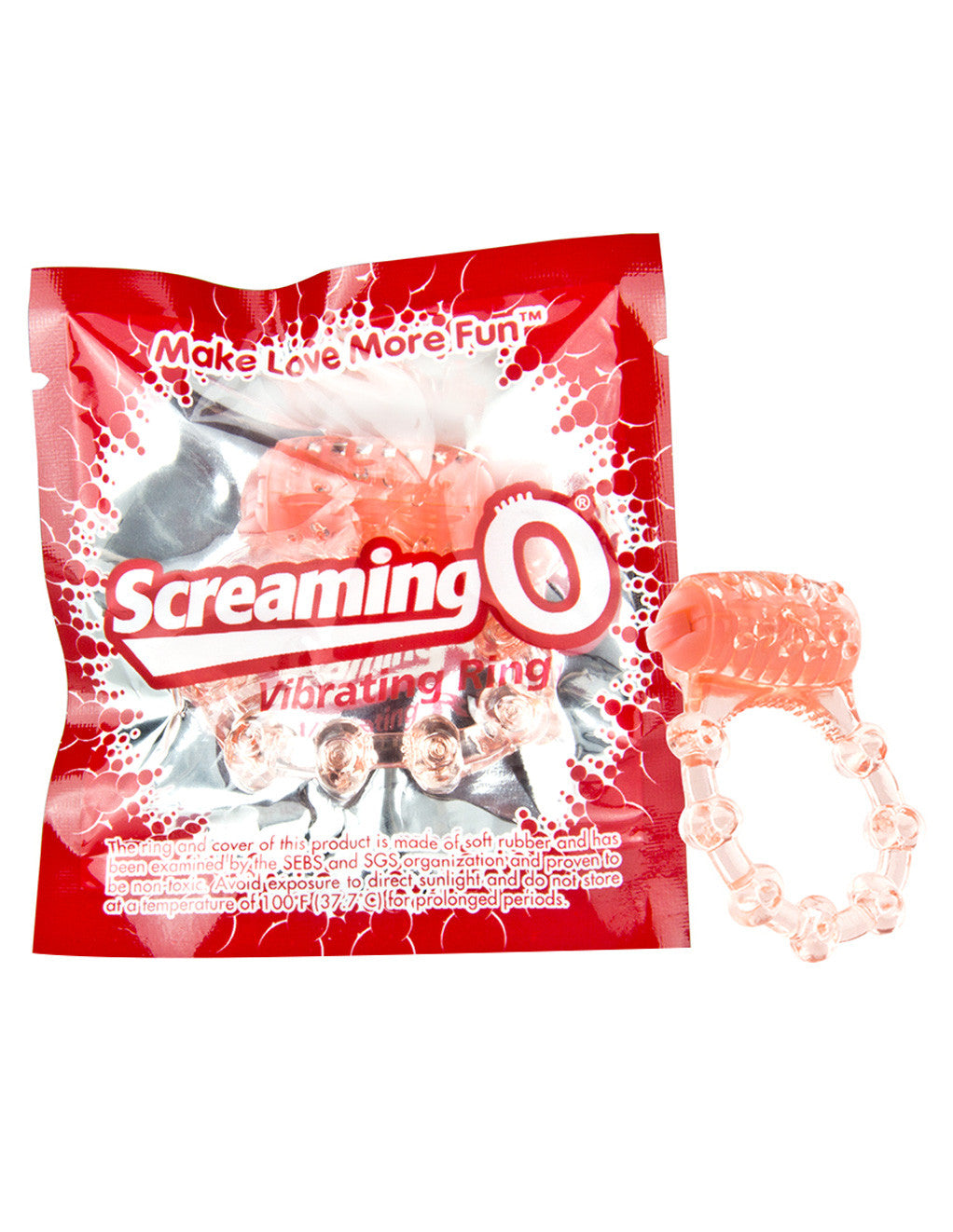Screaming O Disposable Vibrating Cock Ring Package