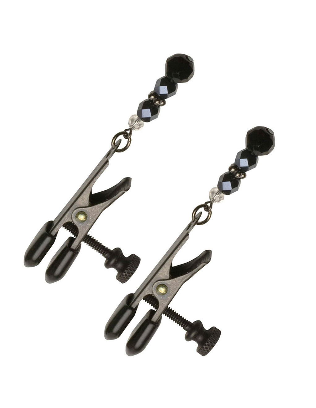 Spartacus Beaded Broad Tip Clamps- Open Clamps