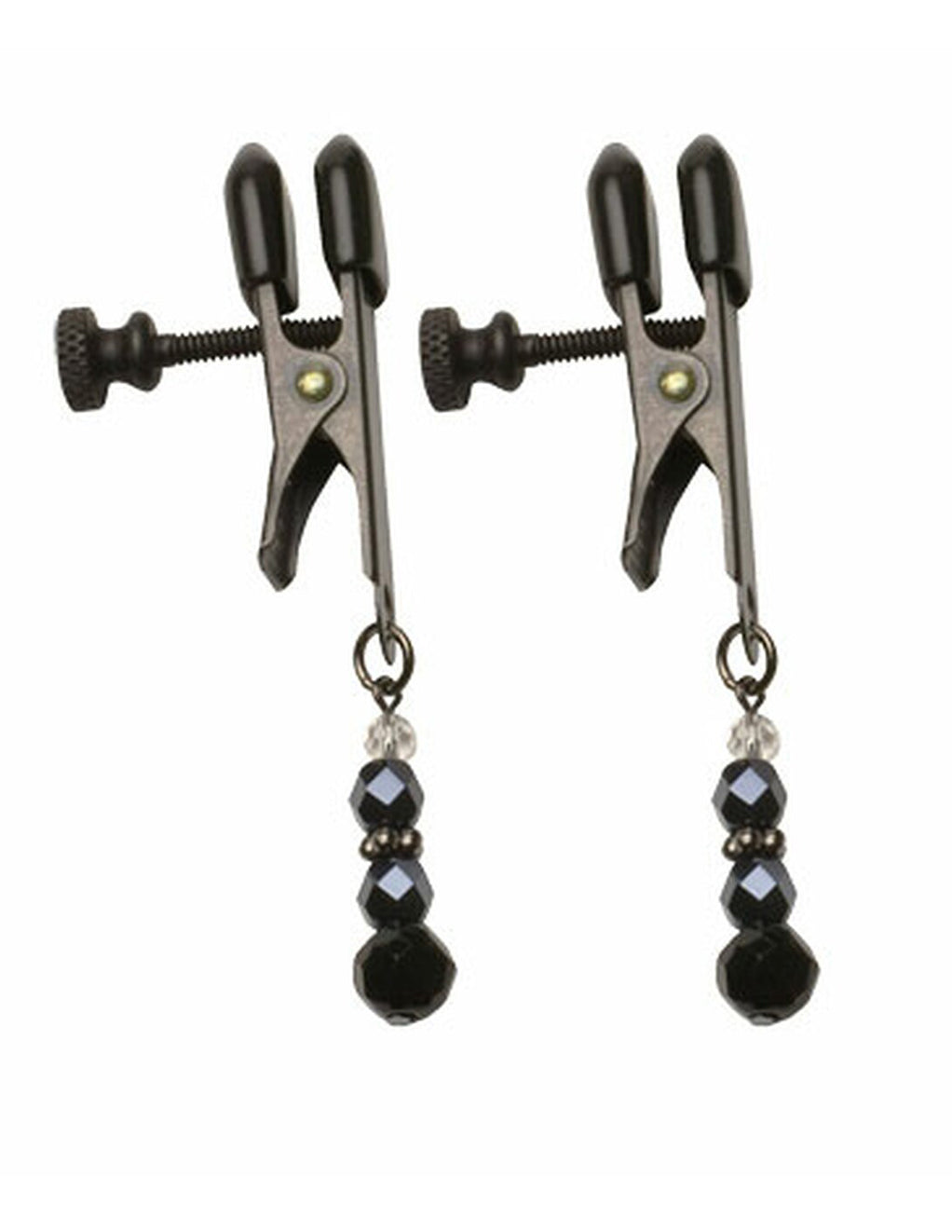 Spartacus Beaded Broad Tip Clamps- Front