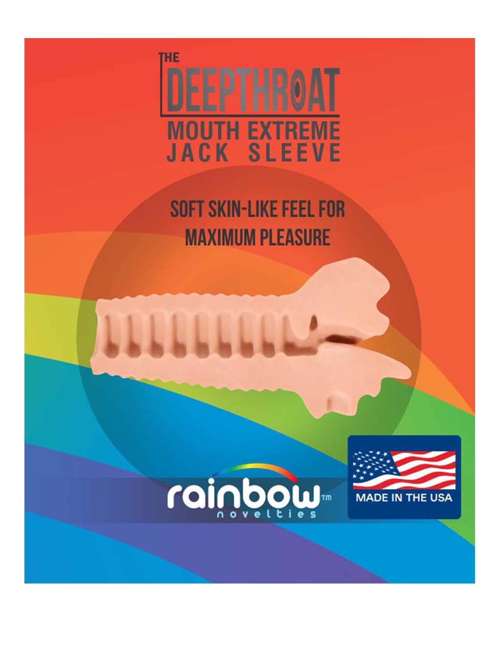 Rainbow Novelties The Deepthroat Mouth- Box back