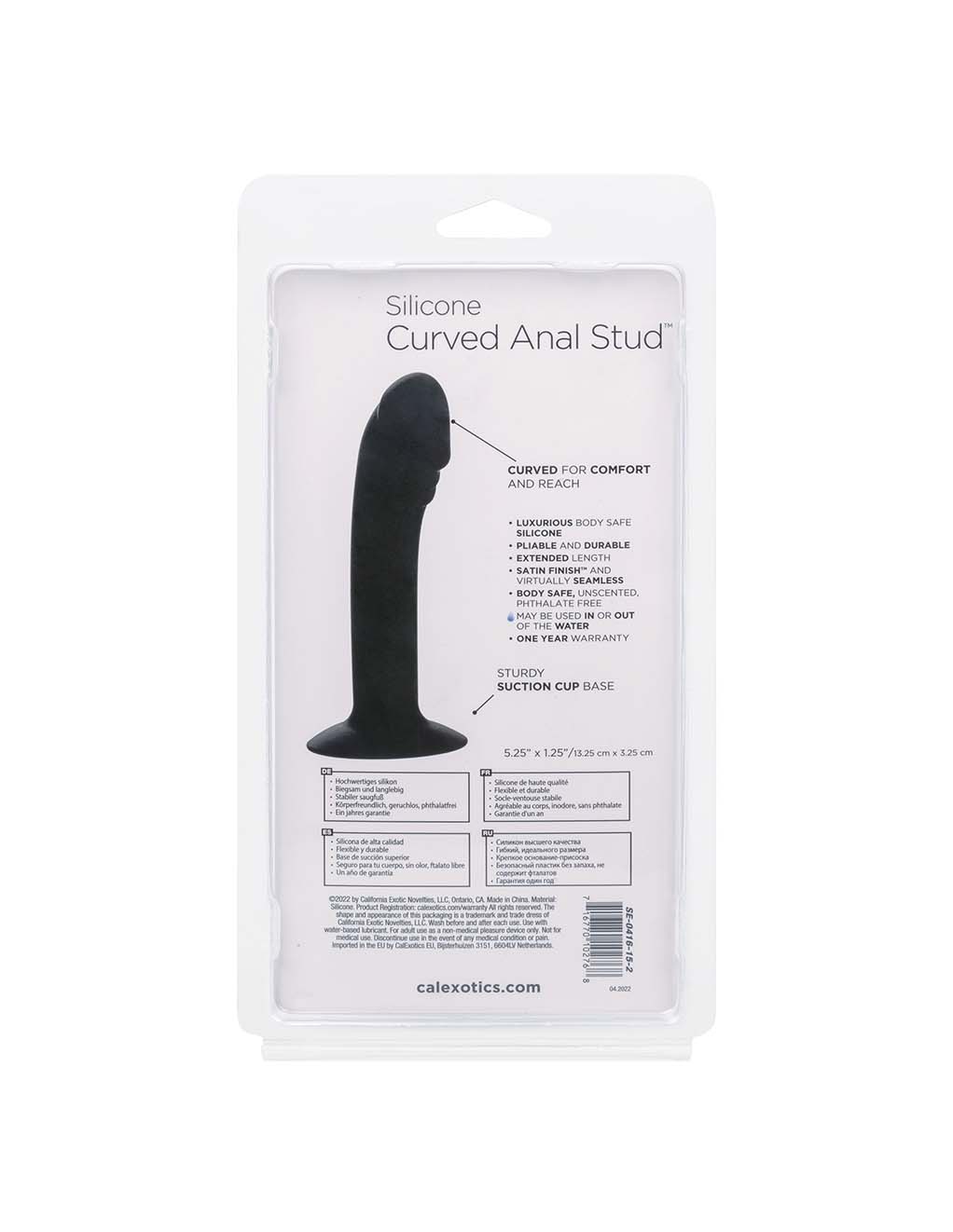 CalExotics Curved Anal Stud- Box back