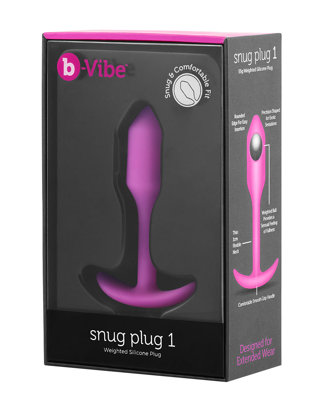 B-Vibe Snug Plug 1- Package