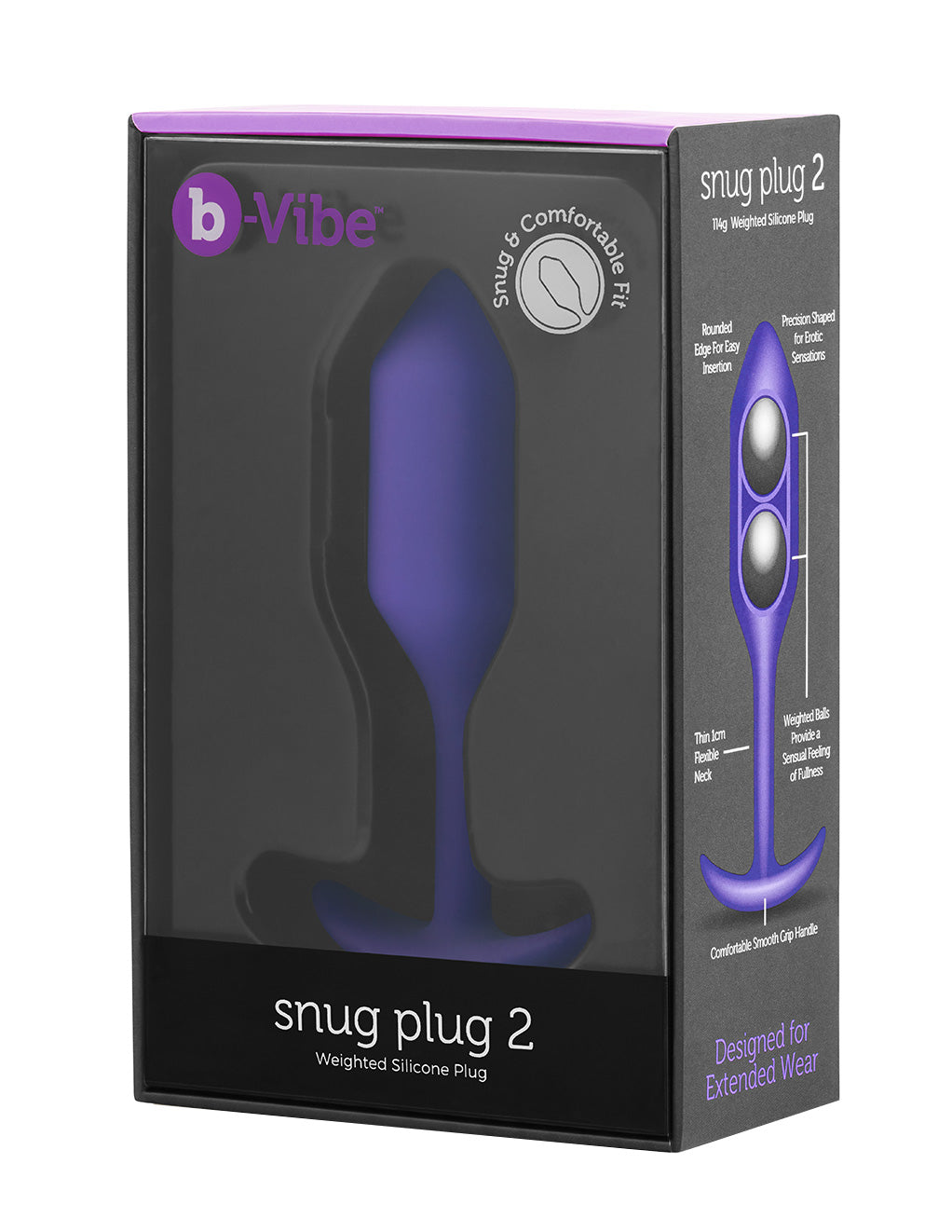 B-Vibe Snug Plug 2- Package