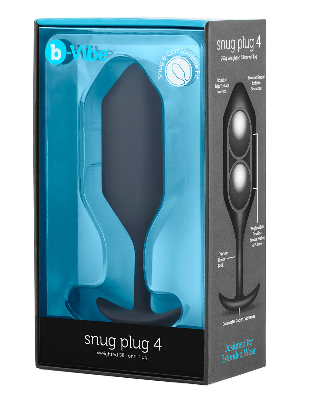 B-Vibe Snug Plug 4- Package