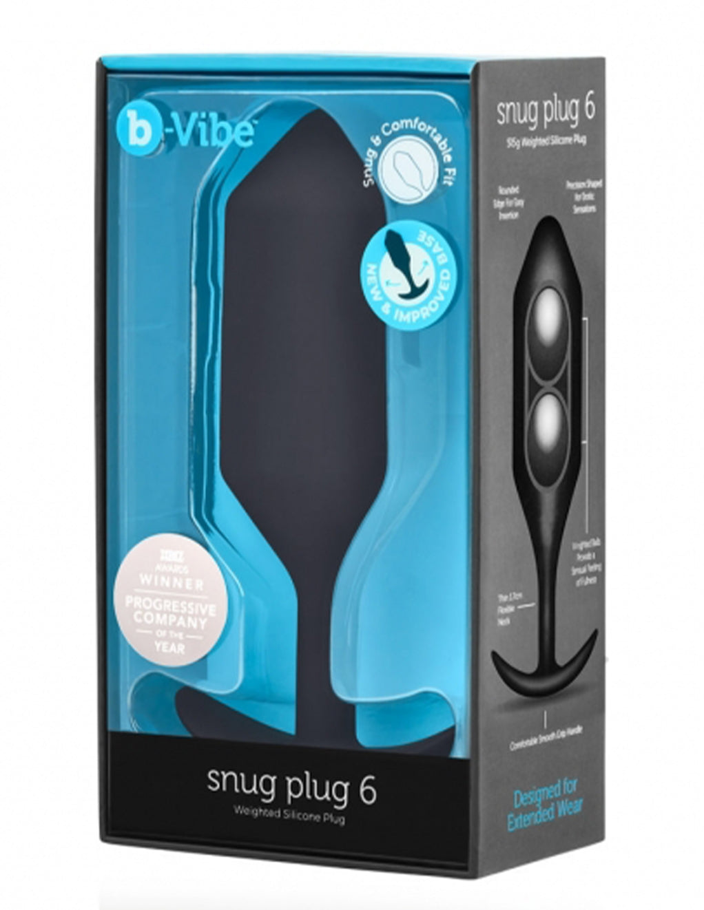 B-Vibe Snug Plug 6- Package