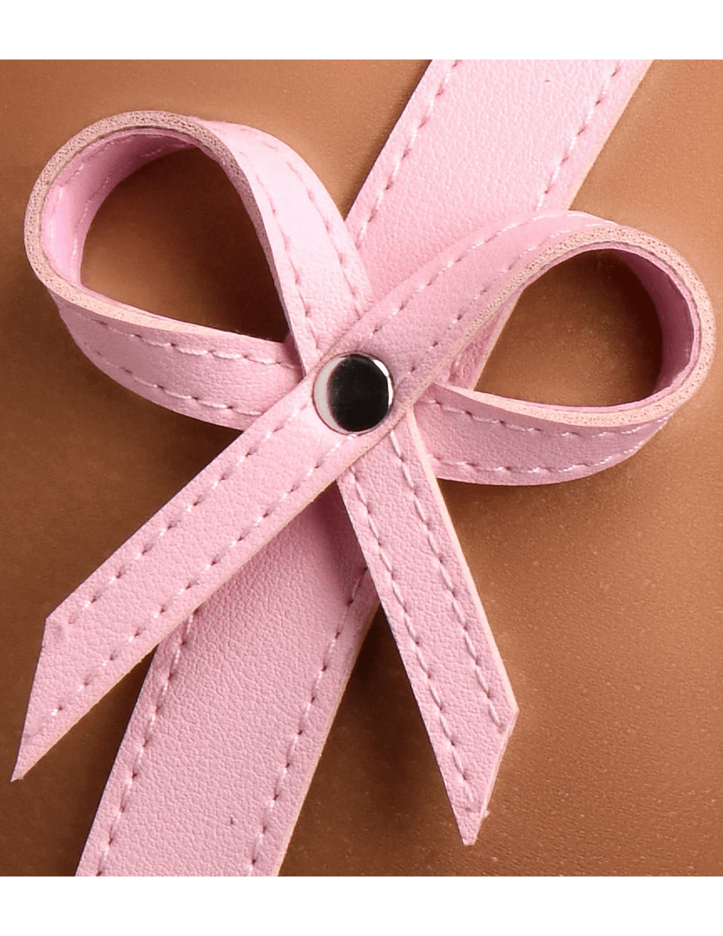 Strict Bondage Harness W/ Bows - Pink - Bow Detail