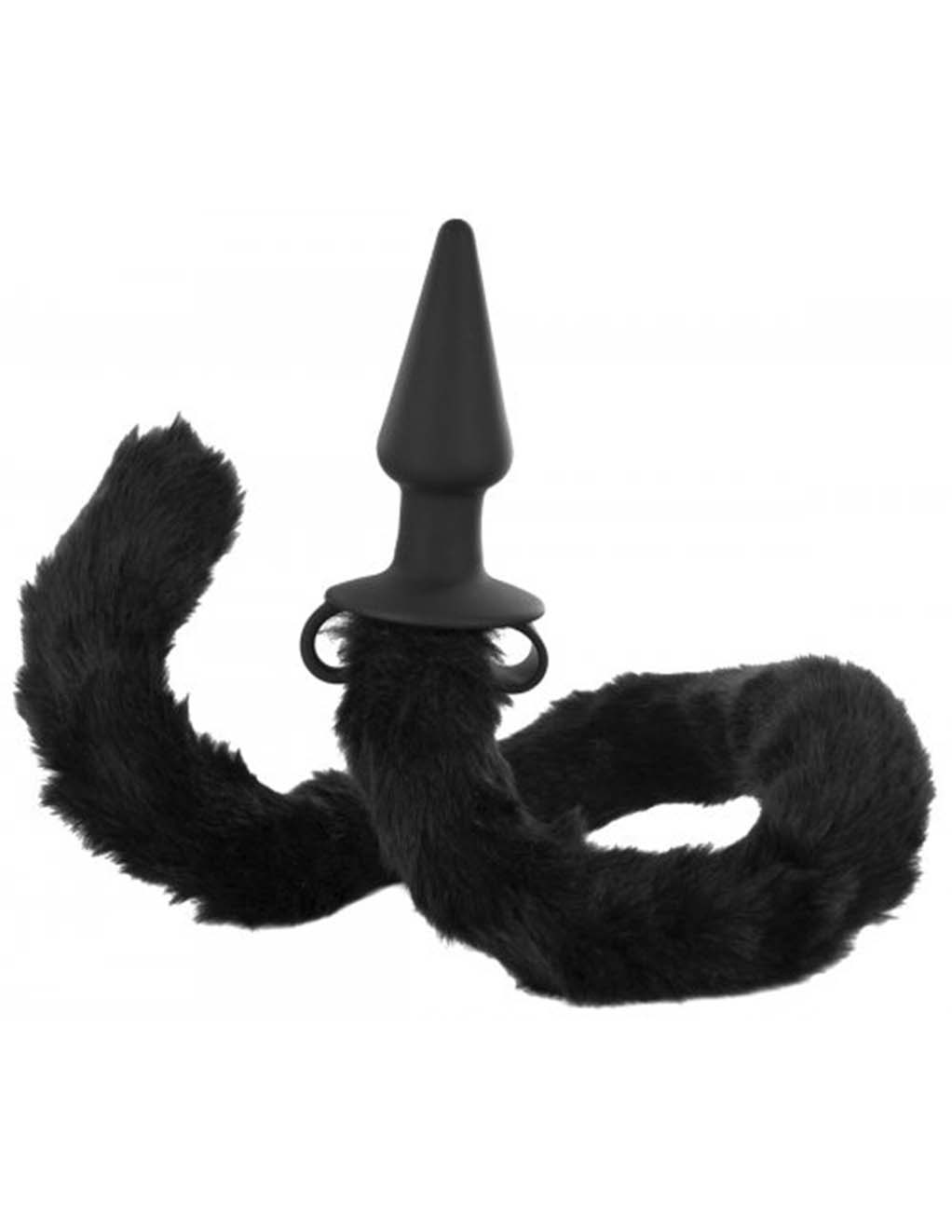 Tailz Bad Kitty Cat Tail Plug- Coiled