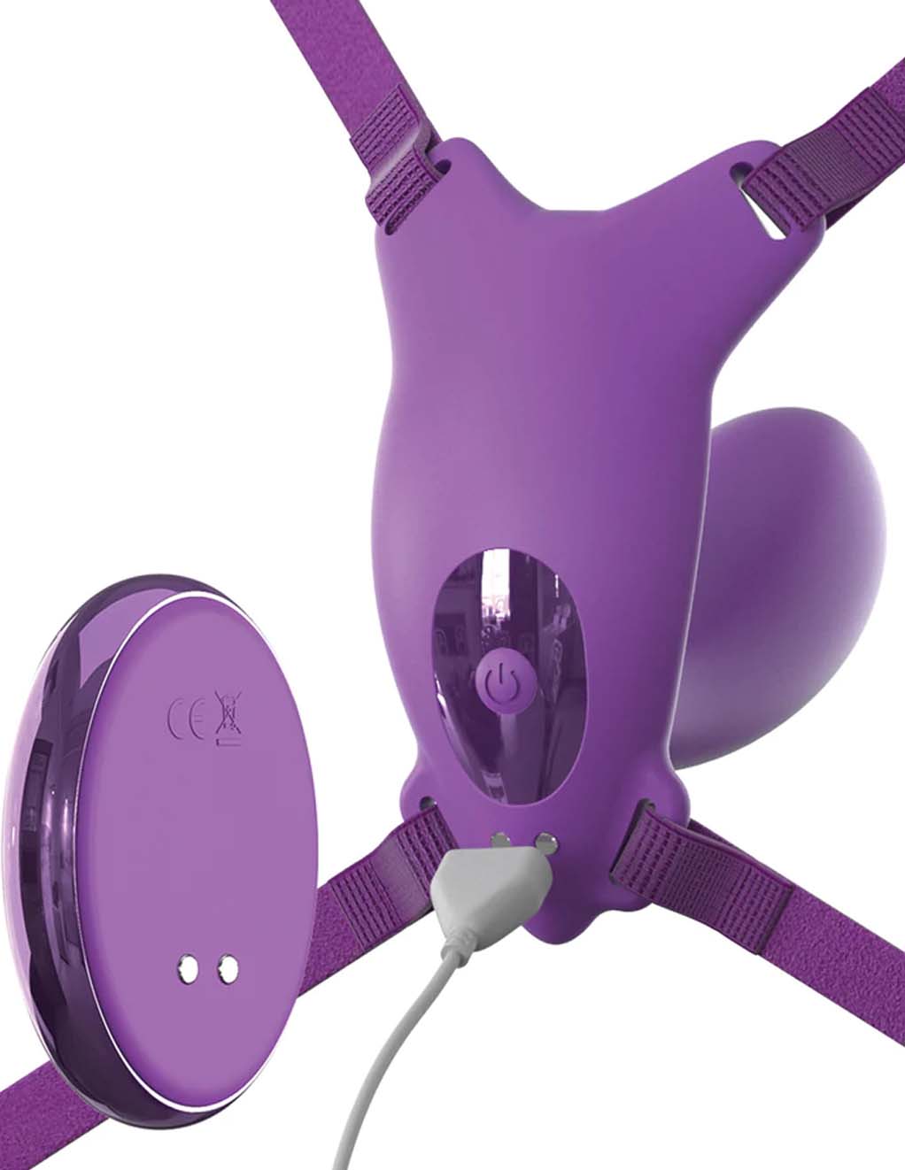 Fantasy For Her G Spot Butterfly Strap On- Charger