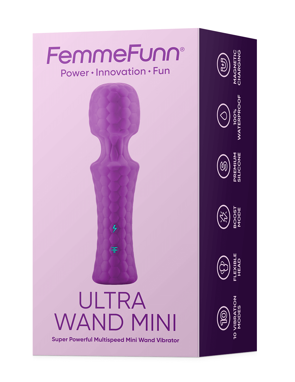 Femme Fun Ultra Wand Mini - Purple - Box