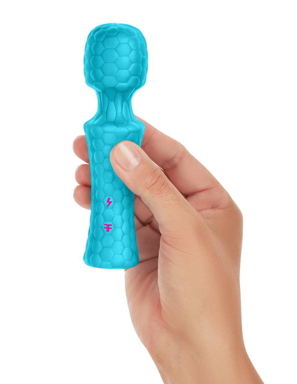 Femme Fun Ultra Wand Mini - Turquoise - In Hand