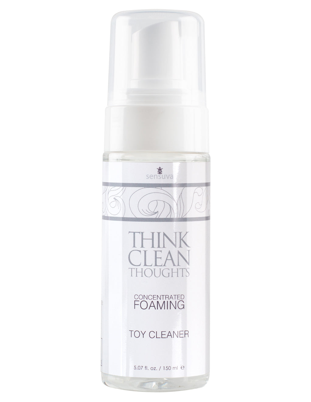 Sensuva Think Clean Thoughts Foaming Toy Cleaner- front