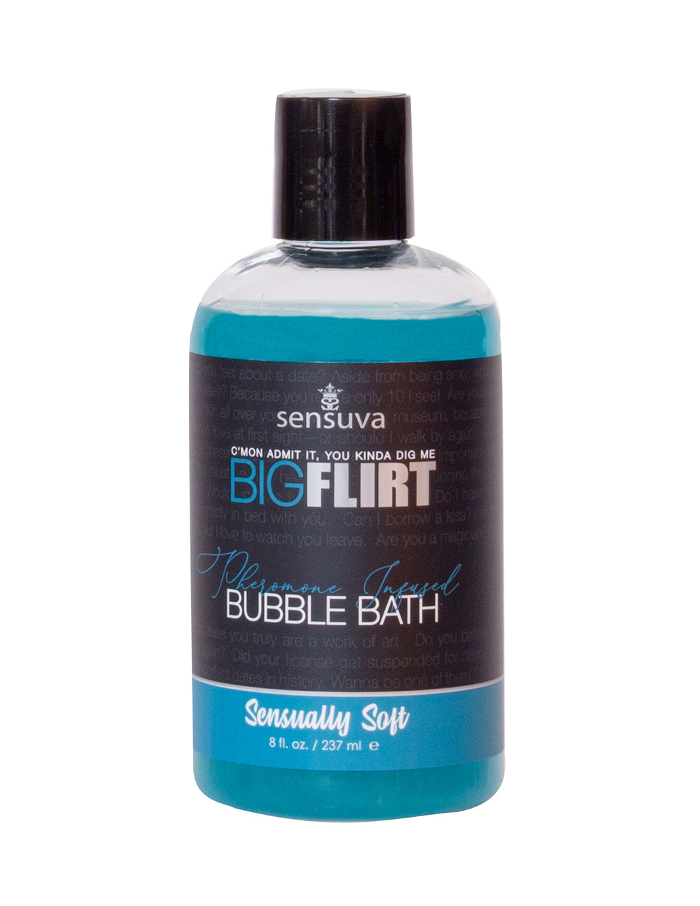 Sensuva Big Flirt Pheromone Bubble Bath- Sensually Soft- Front
