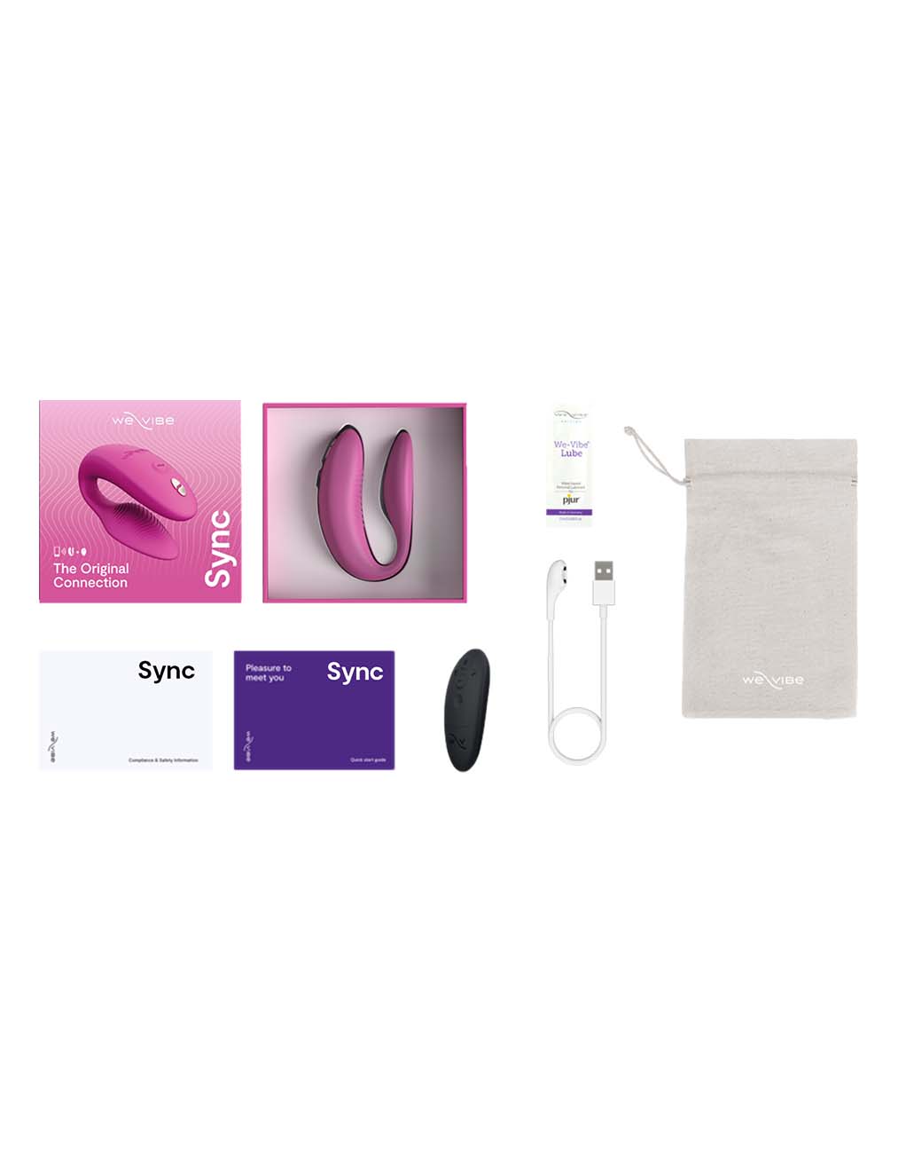 We-Vibe Sync 2- pink kit