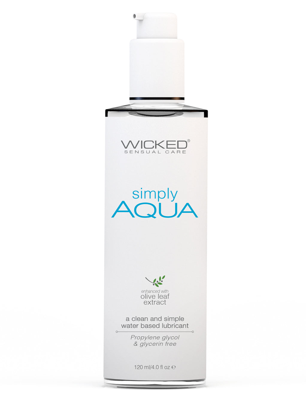 Wicked Simply Aqua Lubricant- Front