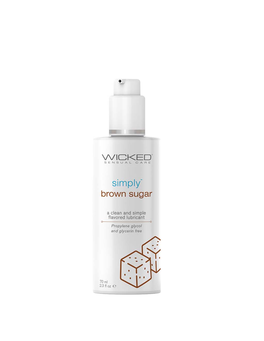 Wicked Simply Brown Sugar Lubricant- 2.3oz main