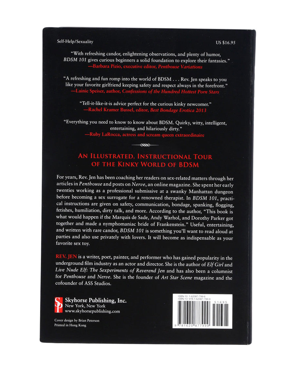 BDSM 101 Instructional Book by Rev. Jen back cover