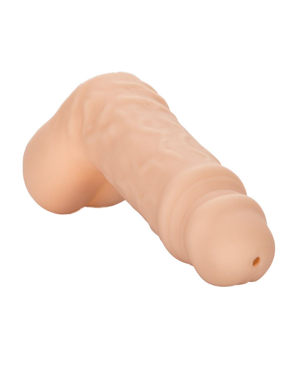Packer Gear Silicone Hollow Packer Penis- Ivory- Front