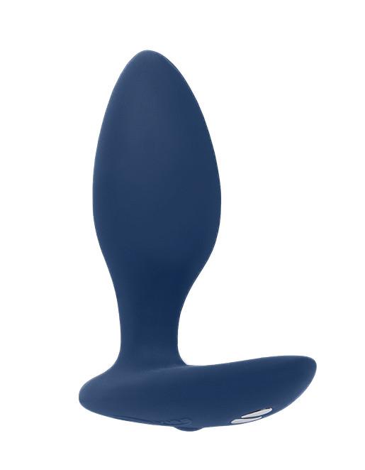 We-Vibe Ditto Vibrating Remote Control Anal Plug- Blue- Side