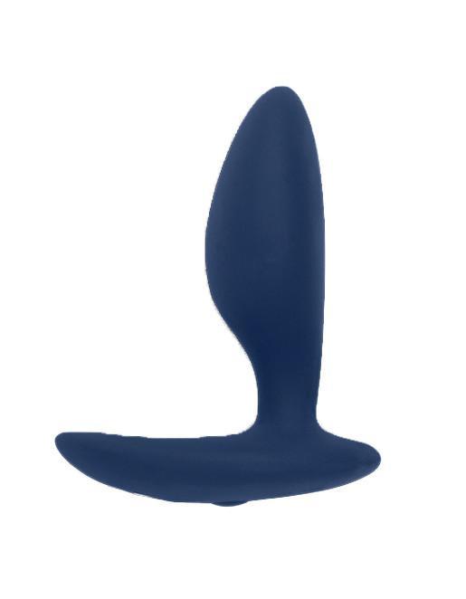 We-Vibe Ditto Vibrating Remote Control Anal Plug- Blue- Side