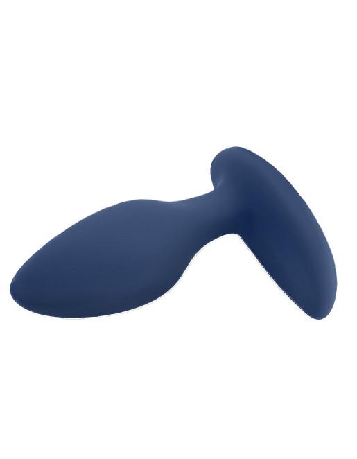 We-Vibe Ditto Vibrating Remote Control Anal Plug- Blue- Laying down