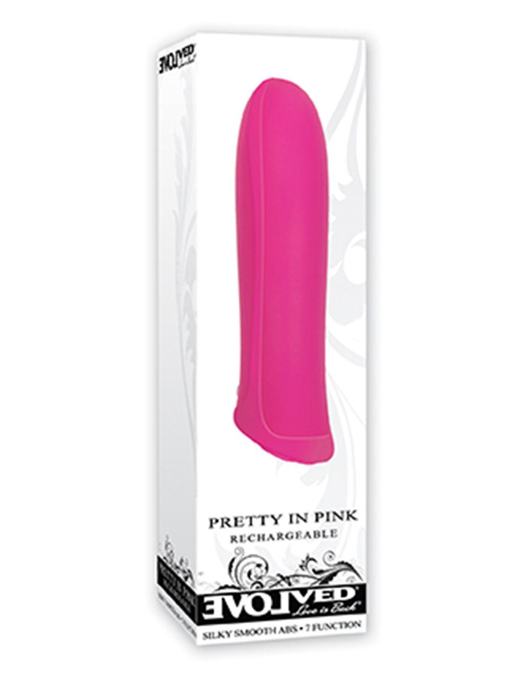 Evolved Pretty In Pink Vibrator- package