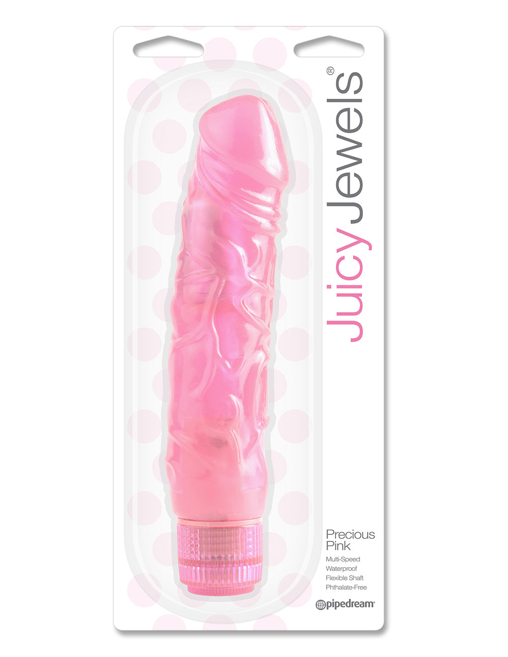 Juicy Jewels by Pipedream Precious Pink Vibrator - Novelties - Massager