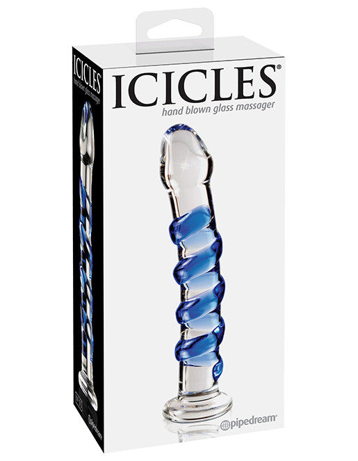 Icicles No 5 Glass Dildo - Novelties - Glass