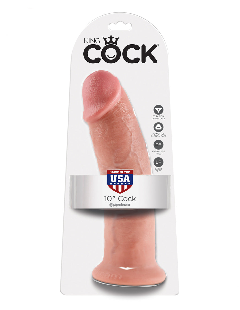 Pipedream King Cock 10 Inch Flesh