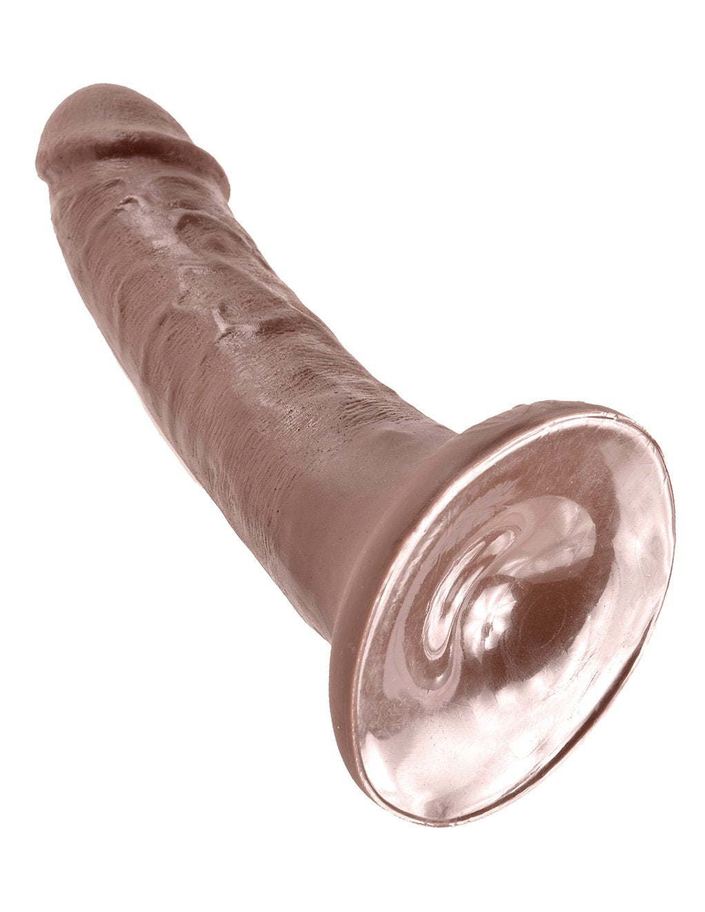 Pipedream King Cock 6 Inch- Brown- Suction Cup