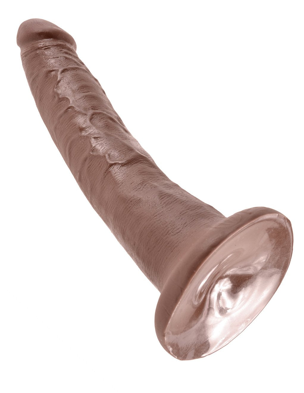 Pipedream King Cock 7 Inch- Brown- Bottom