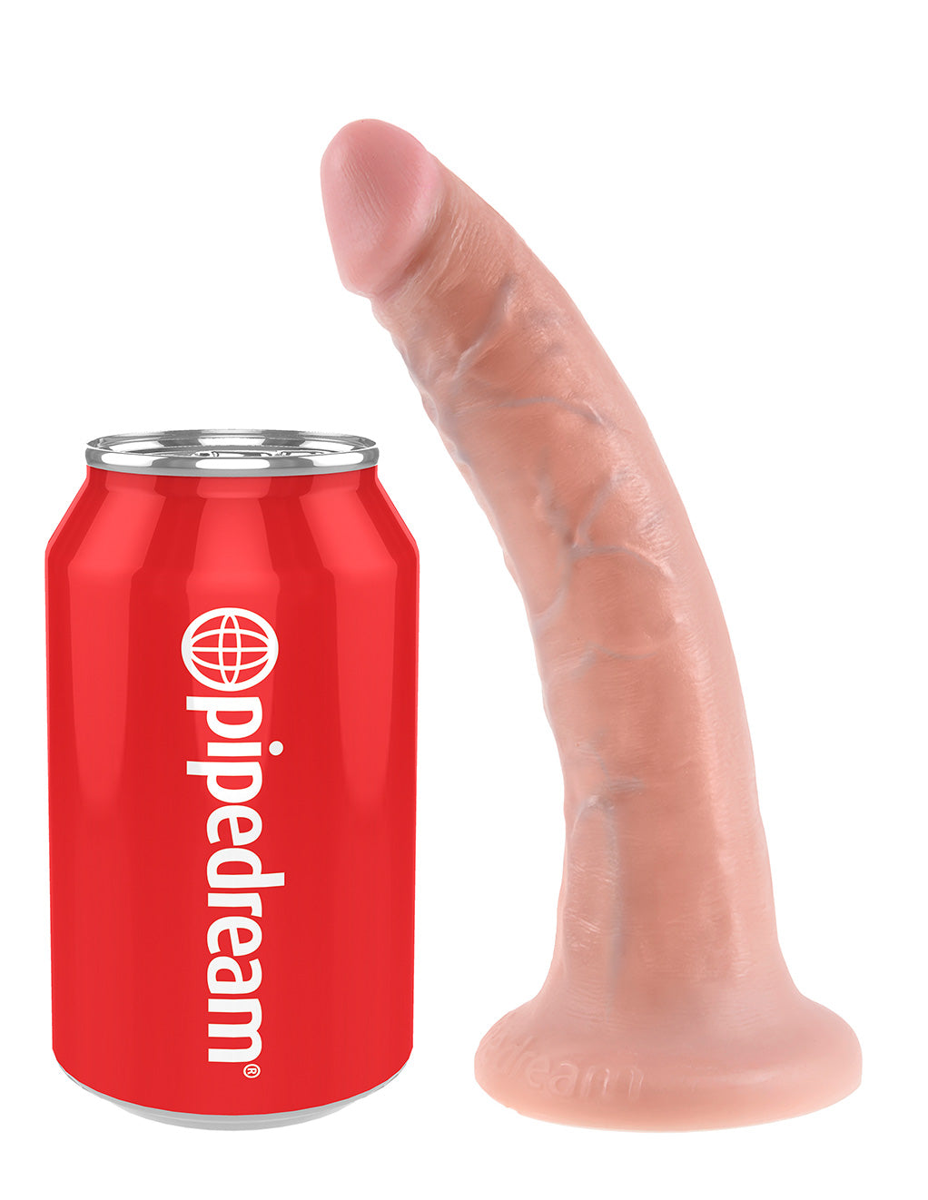 Pipedream King Cock 7 Inch- Flesh- Sizing