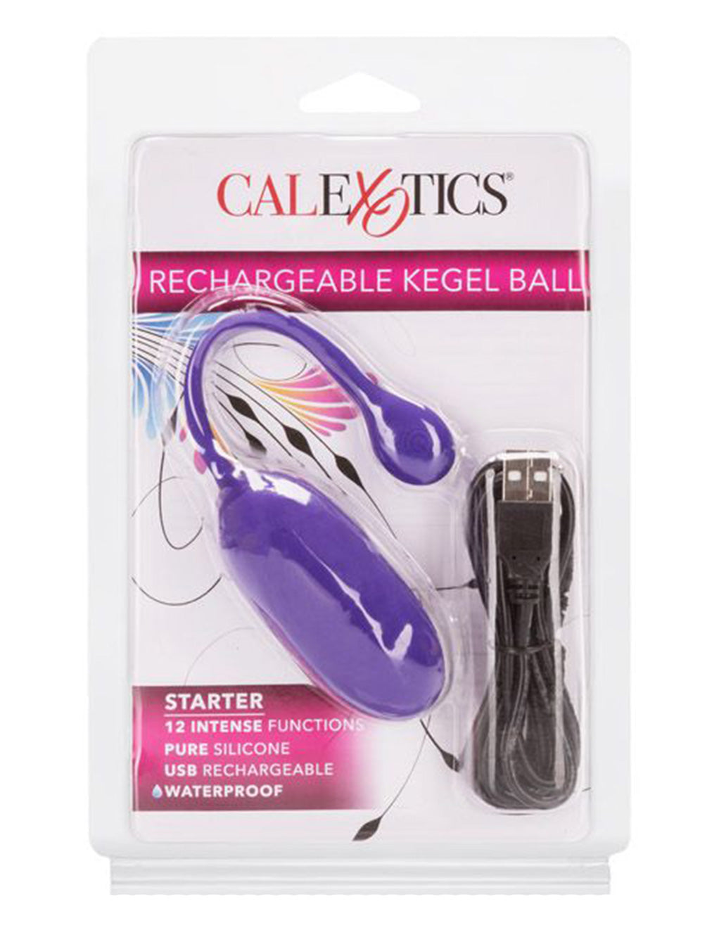Cal Exotics Starter Rechargeable Kegel Ball package front